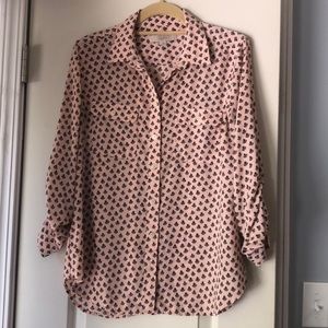 Ann Taylor Loft Button Up